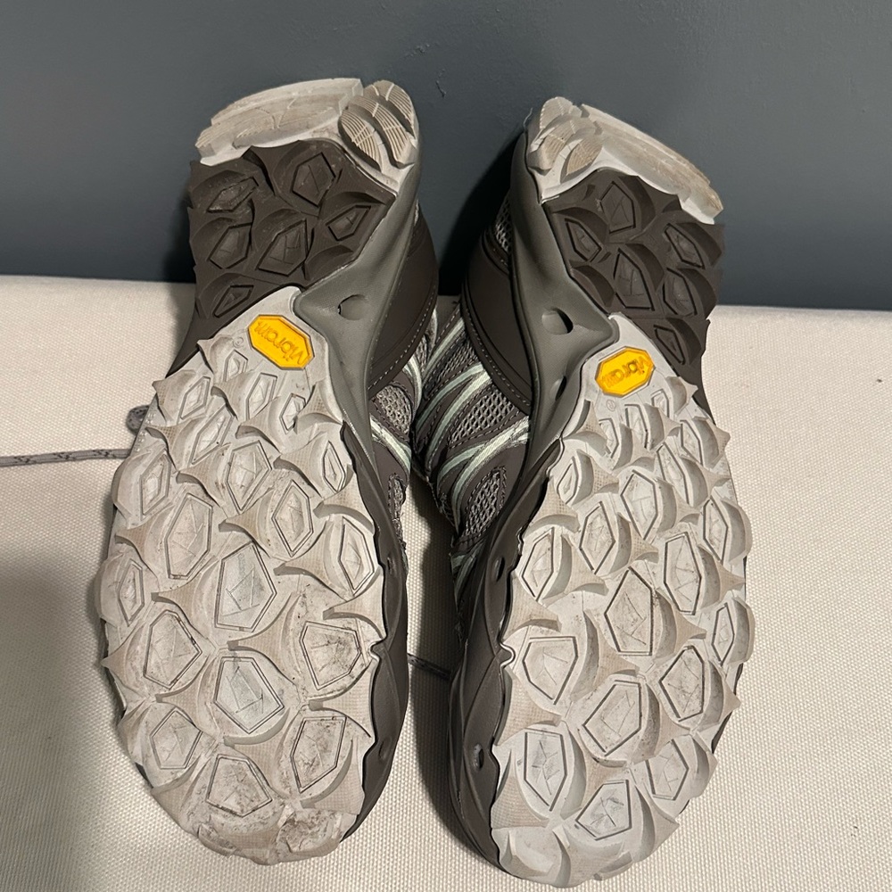 Merrell Gray And Green Performance Waterproof Bri… - image 6
